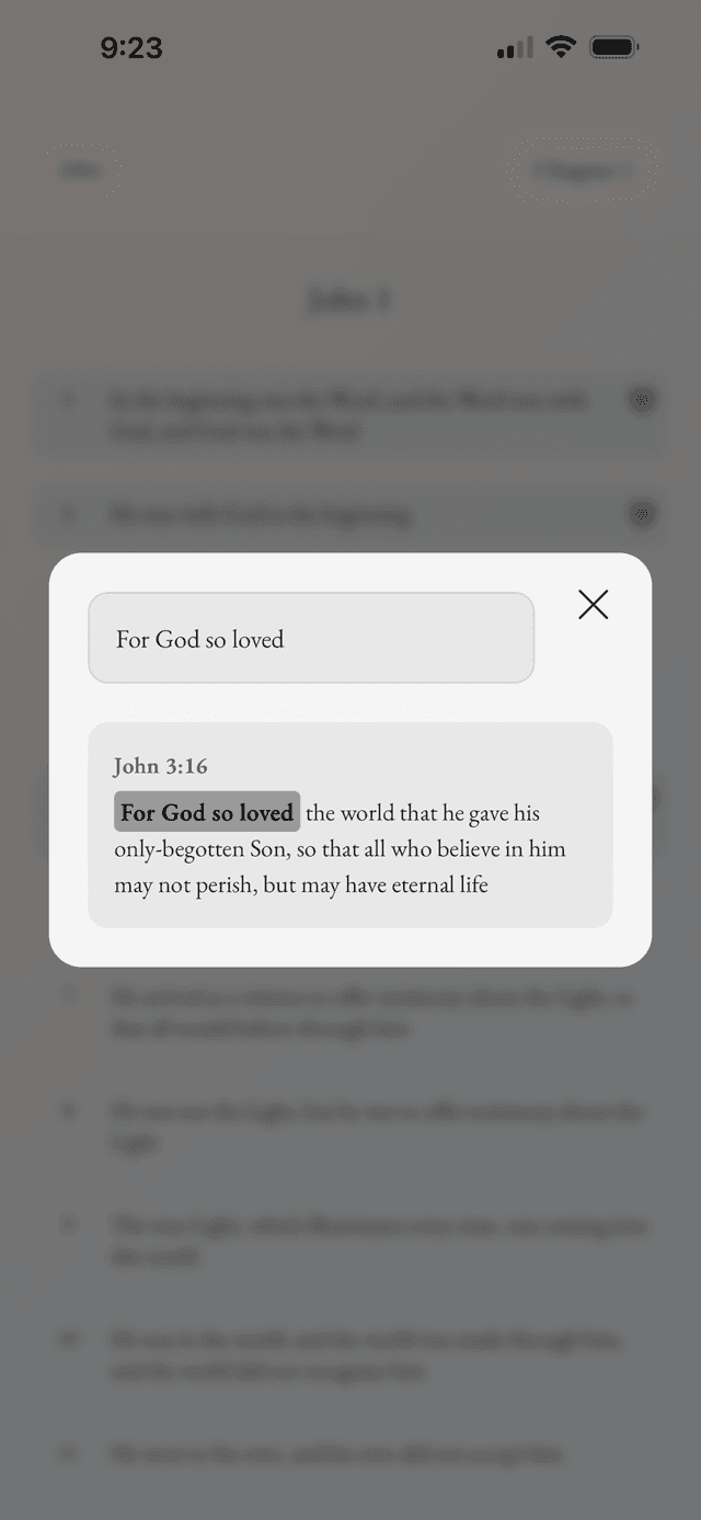 Still Bible App Experience